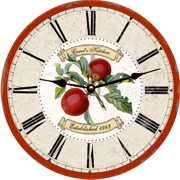 personalized-apple-wall-clock