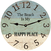 the-beach-is-my-happy-place-clock