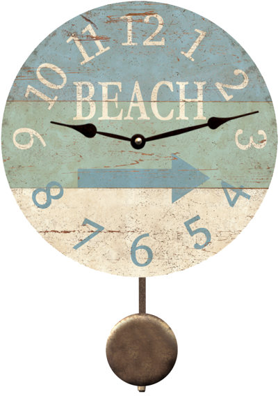 beach-house-clock