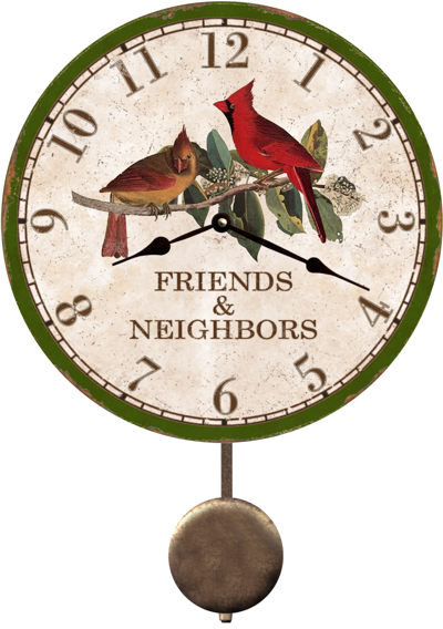 cardinal-clock