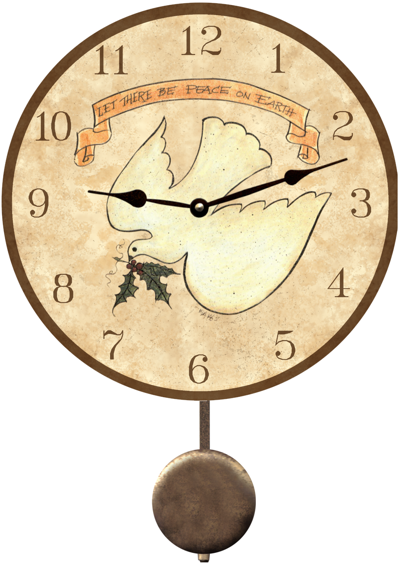 dove-clock