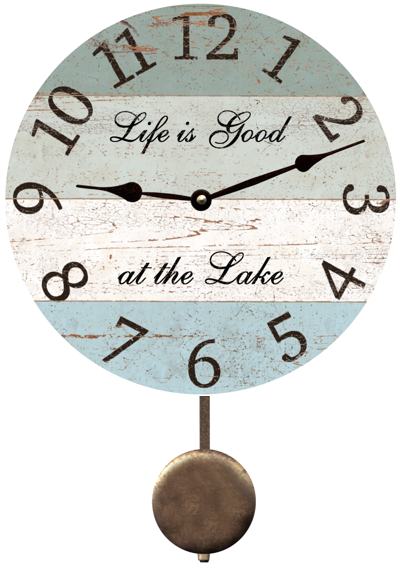 four-color-lake-clock