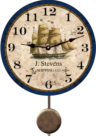 personalized-nautical-clock