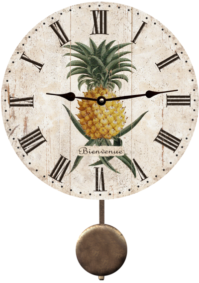 pineapple-clock