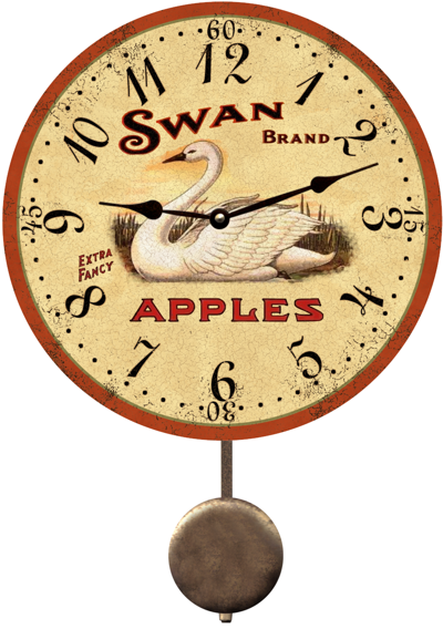 swan-clock